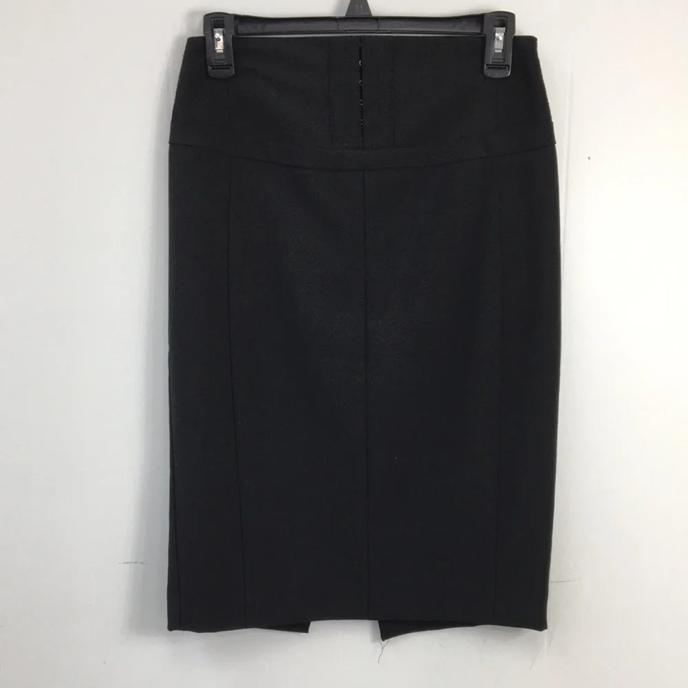 Express Design Studio Women's High Waist Midi Pencil Skirt Size 2 EXCELLENT - Picture 1 of 7